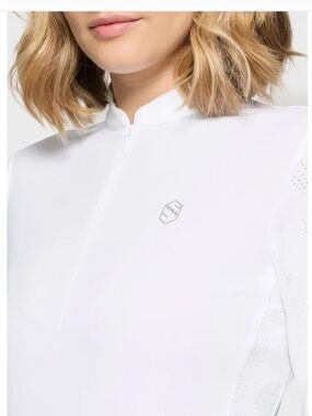 Samshield Crystal Long Sleeve Show Shirt - Size L NWT